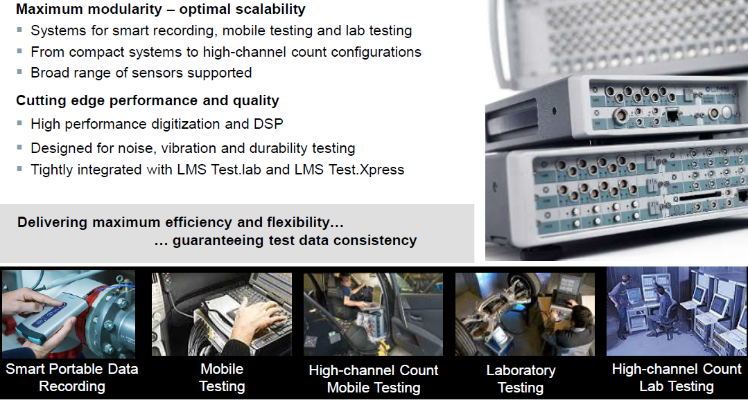 LMS TEST振动噪声测试分析系统