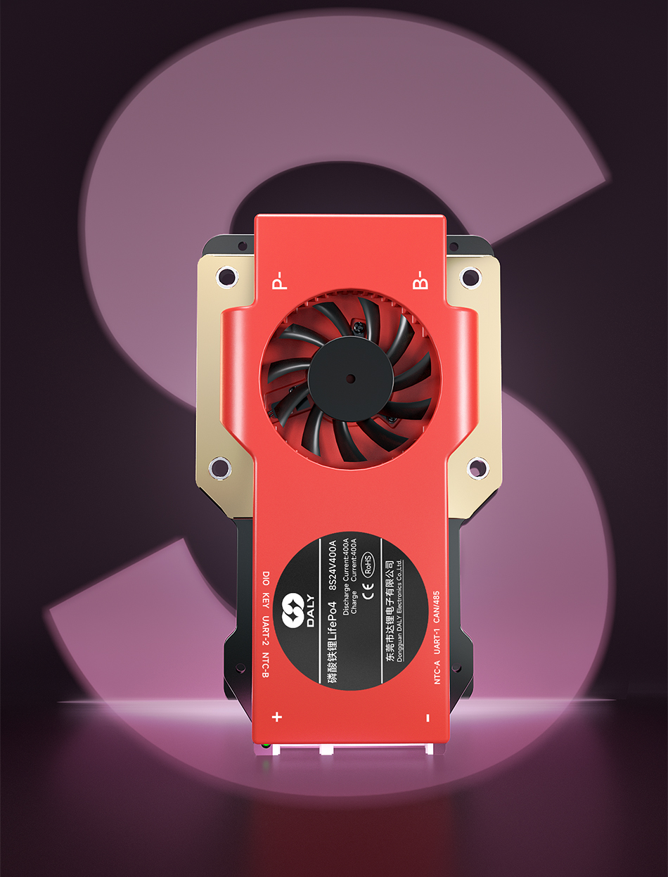 达锂BMS | S系列智能软件保护板｜250A/300A/400A/500A｜防水扩容升级｜三端智控｜324S全兼容