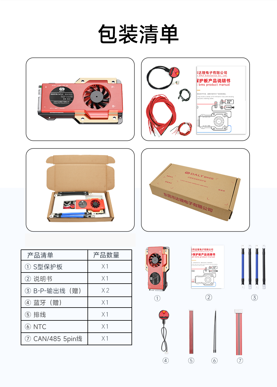 达锂BMS | S系列智能软件保护板｜250A/300A/400A/500A｜防水扩容升级｜三端智控｜324S全兼容