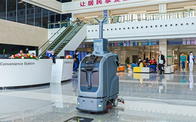 医院清洁神器：智能清洁机器人用科技感带来清洁效率提升